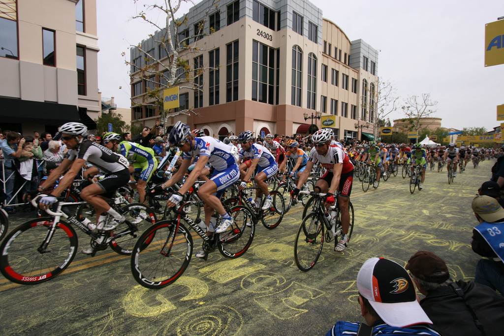 3300355399_8a75ff1660_b Tour of California riders depart Town Center (Image courtesy of Flickr)