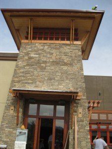 IMG_4176 A lookout tower to keep shoppers inline or a nice architectural feature?