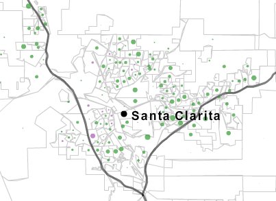 prop8mr Green dots spread like chicken pox over the SCV